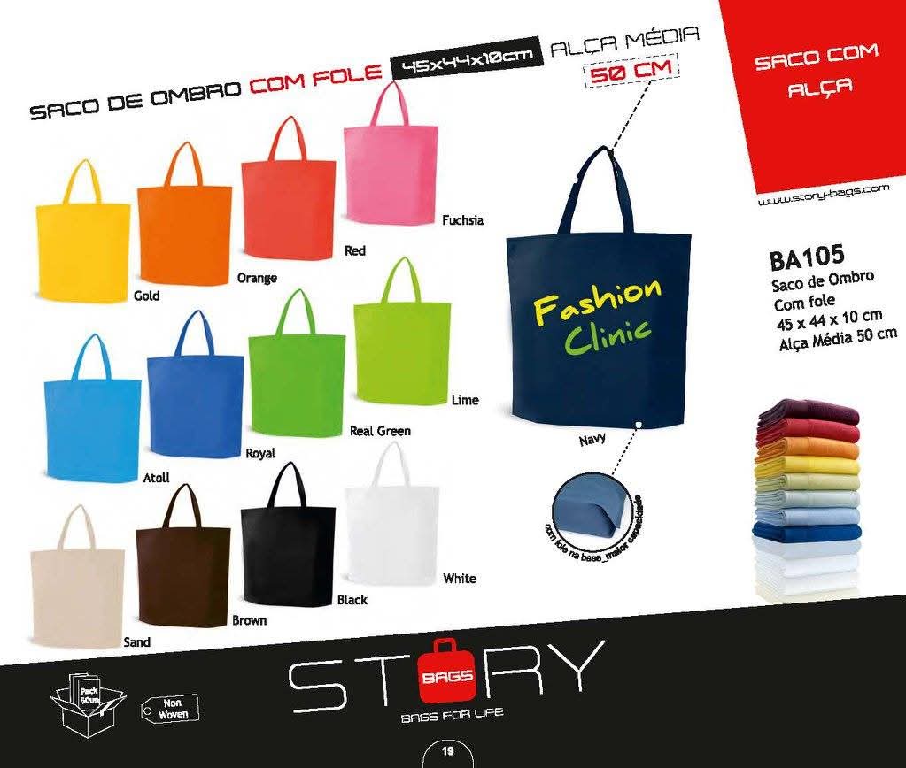 Sacolas personalizadas